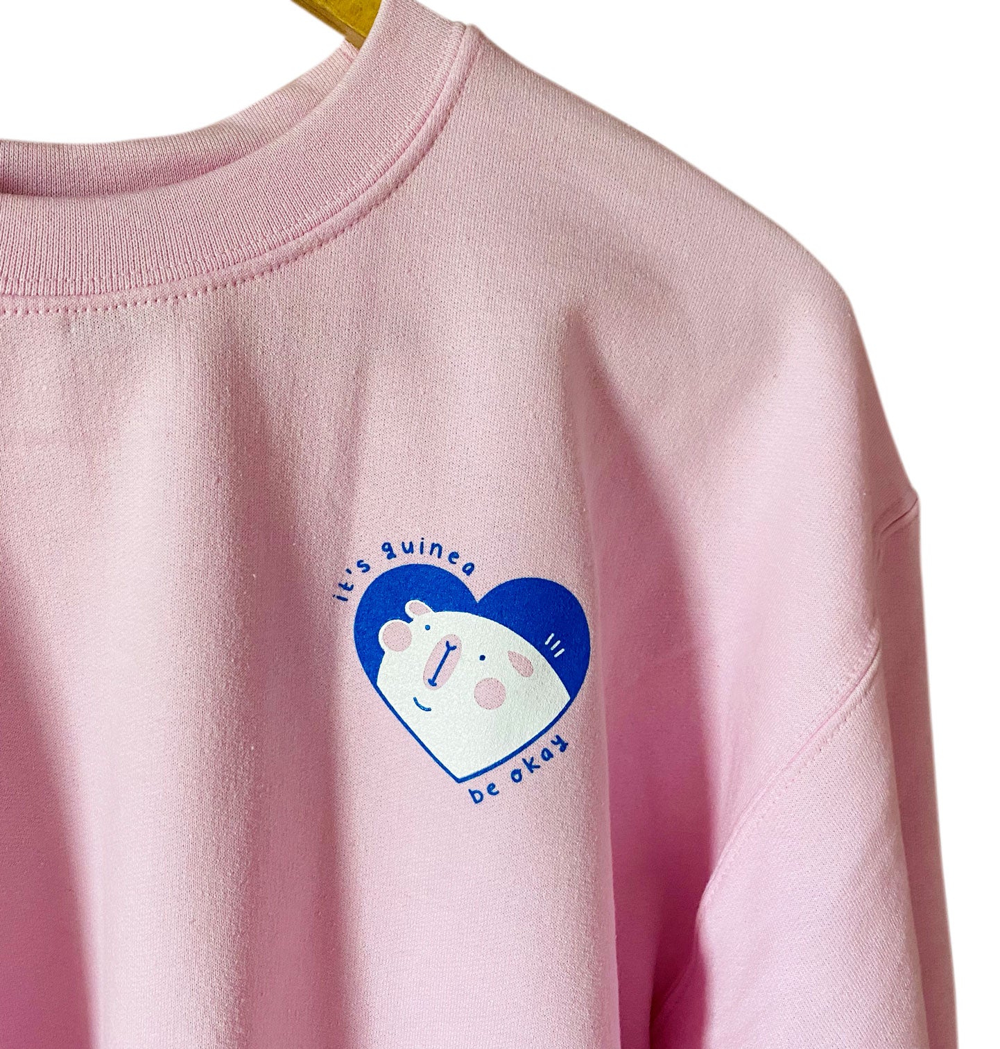 B Grade | Pink It's Guinea Be Okay Sweatshirt