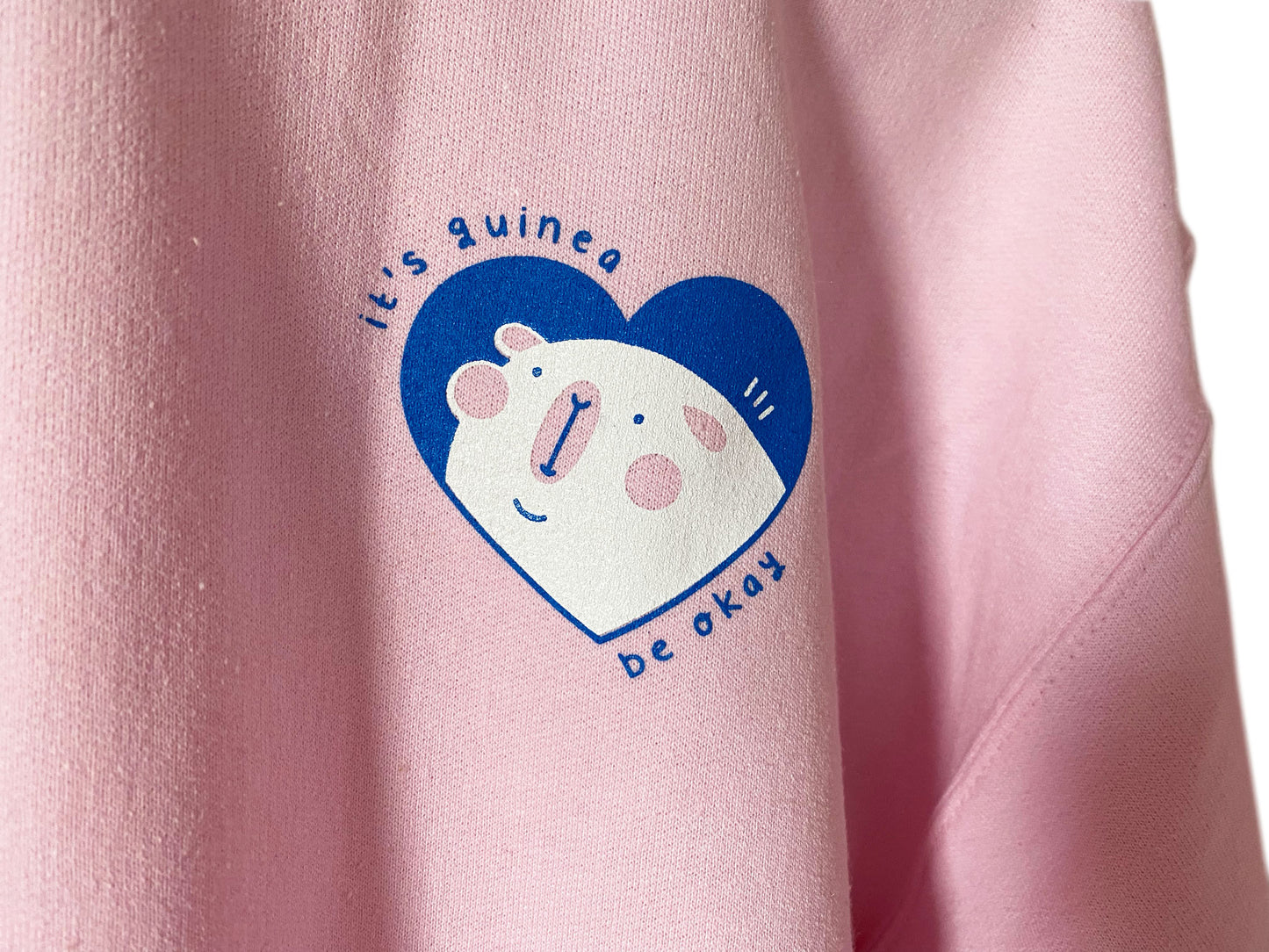 B Grade | Pink It's Guinea Be Okay Sweatshirt
