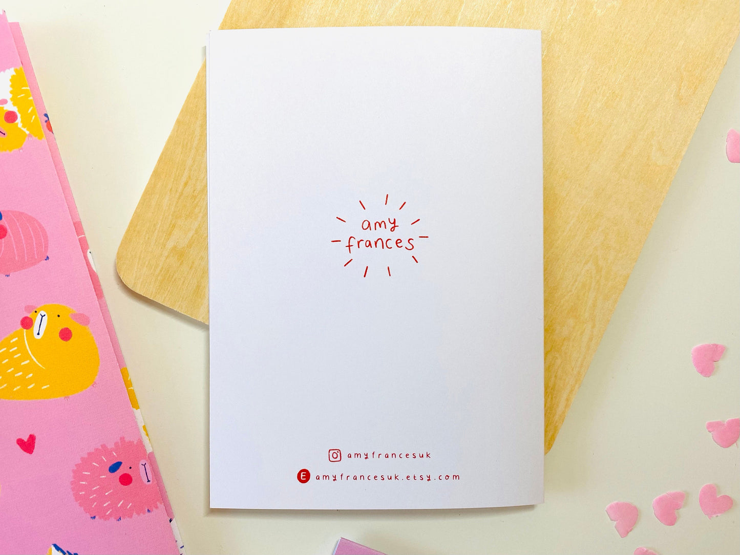 I love You Almost As much As My Guinea Pig Card | A6