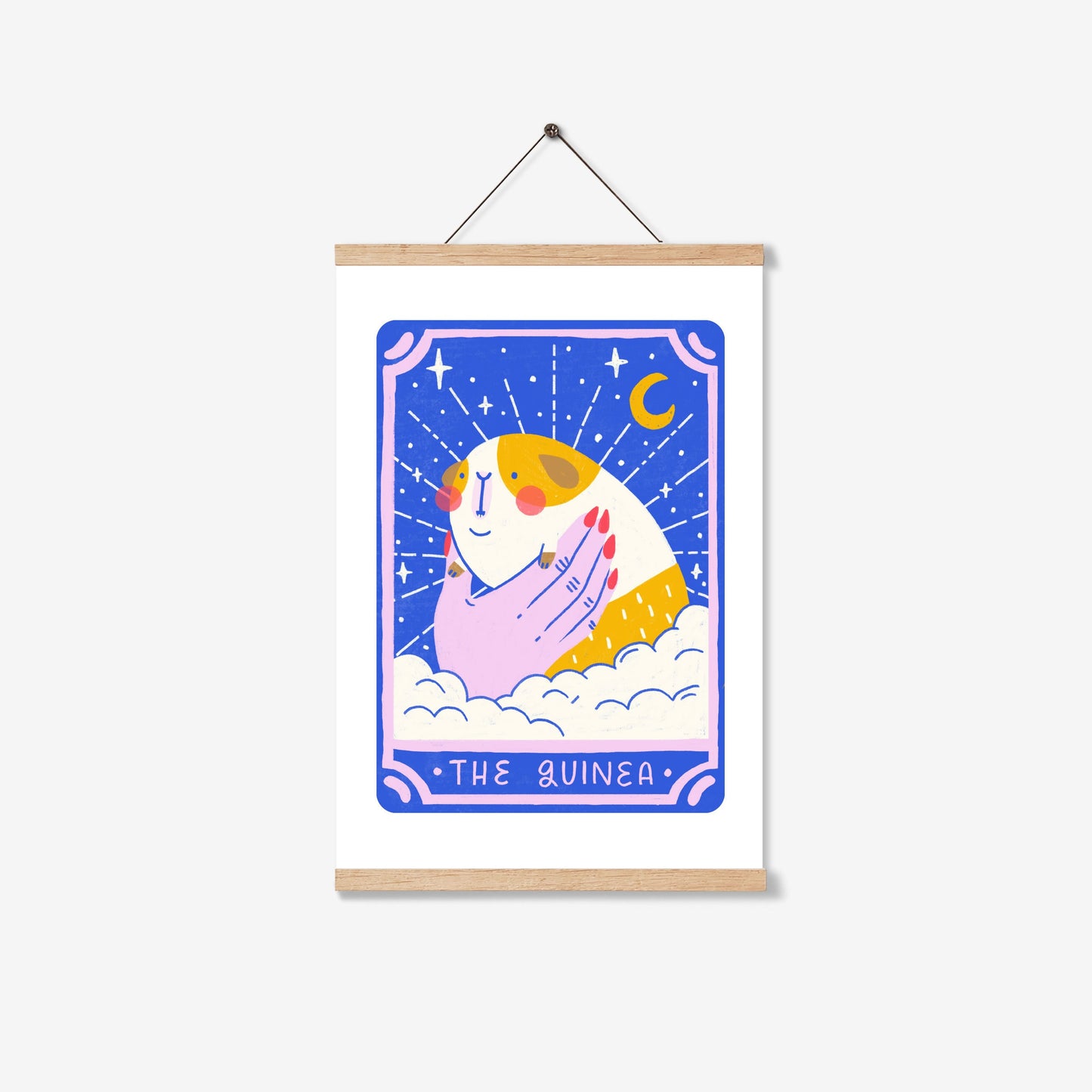 Guinea Pig Tarot Print | A4
