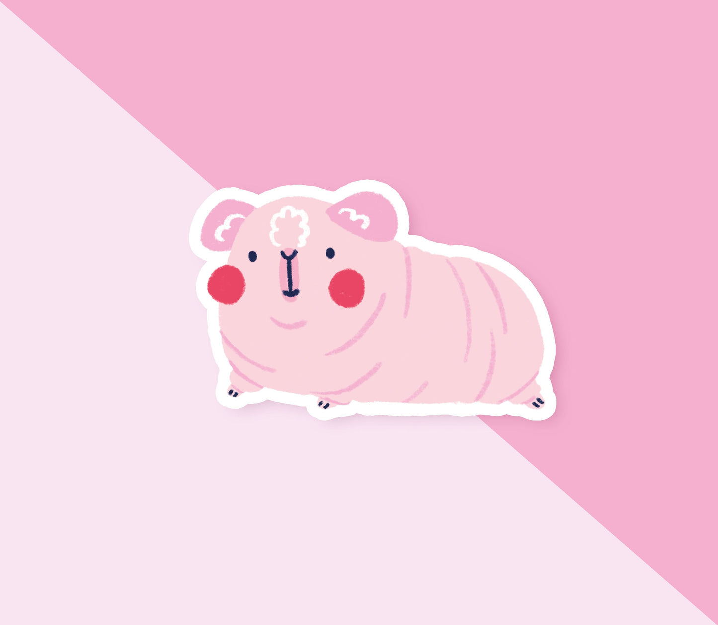 Skinny Pig Sticker