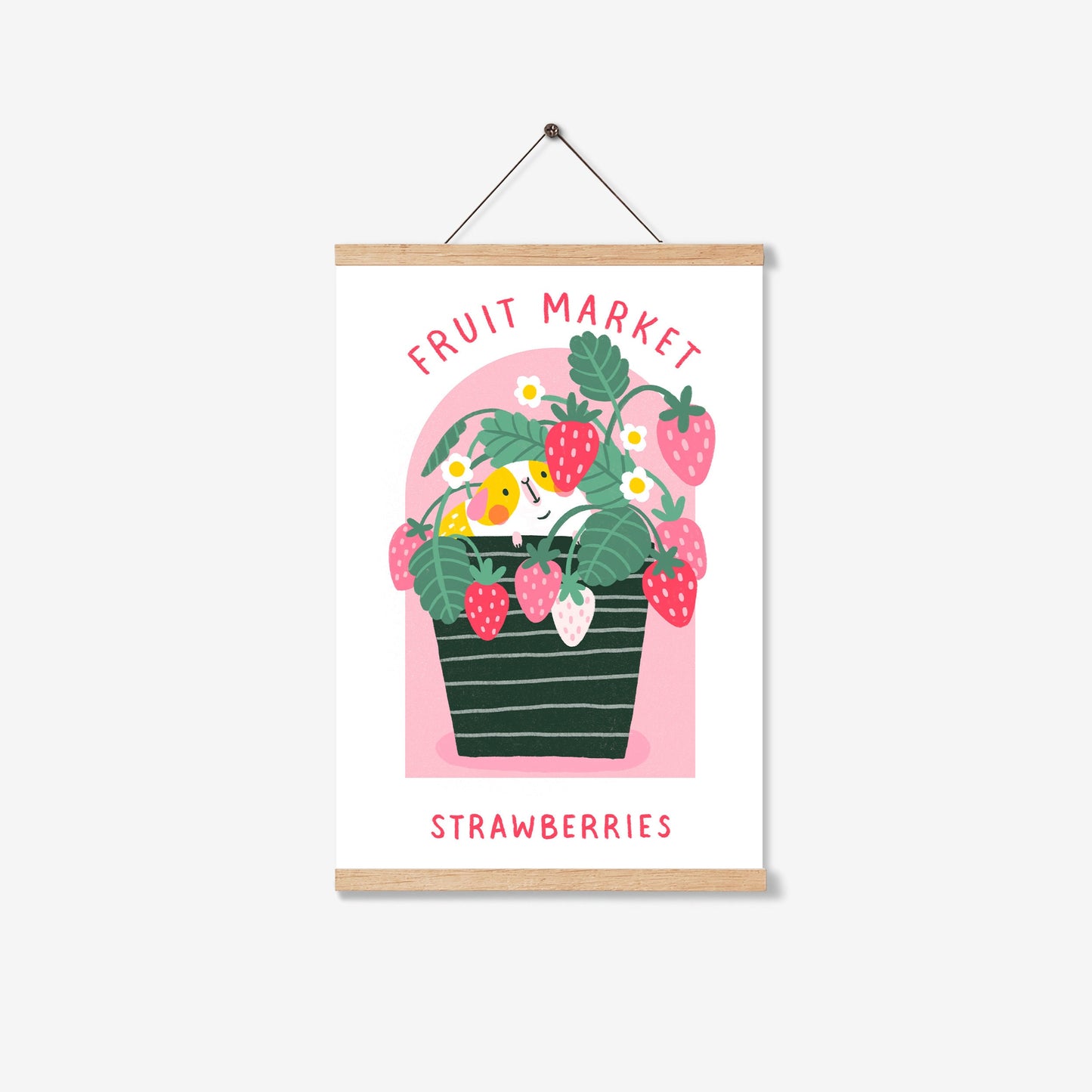 Guinea Pig Strawberry Fruit Market | A4