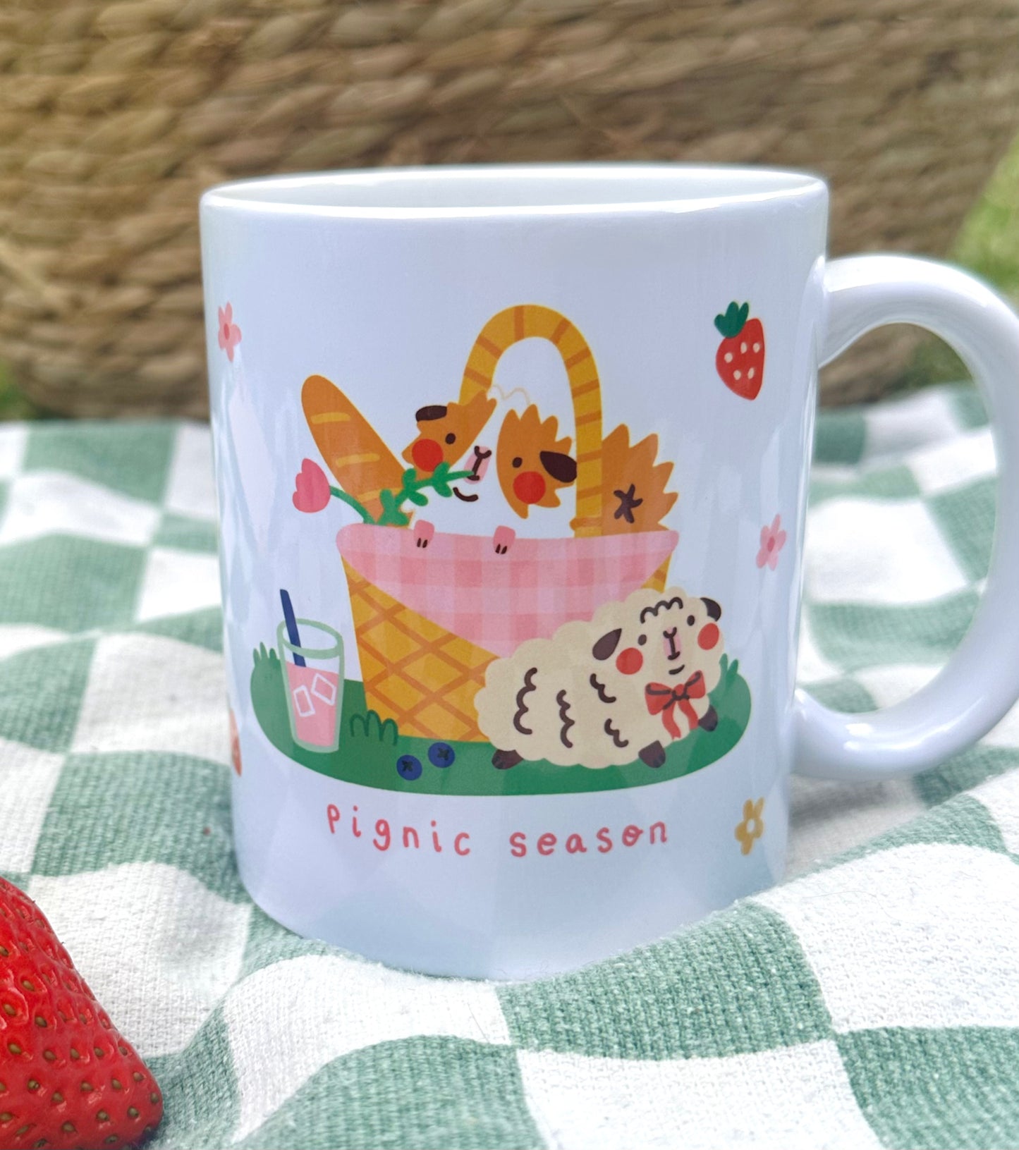 Pignic Season Badge Mug 11oz