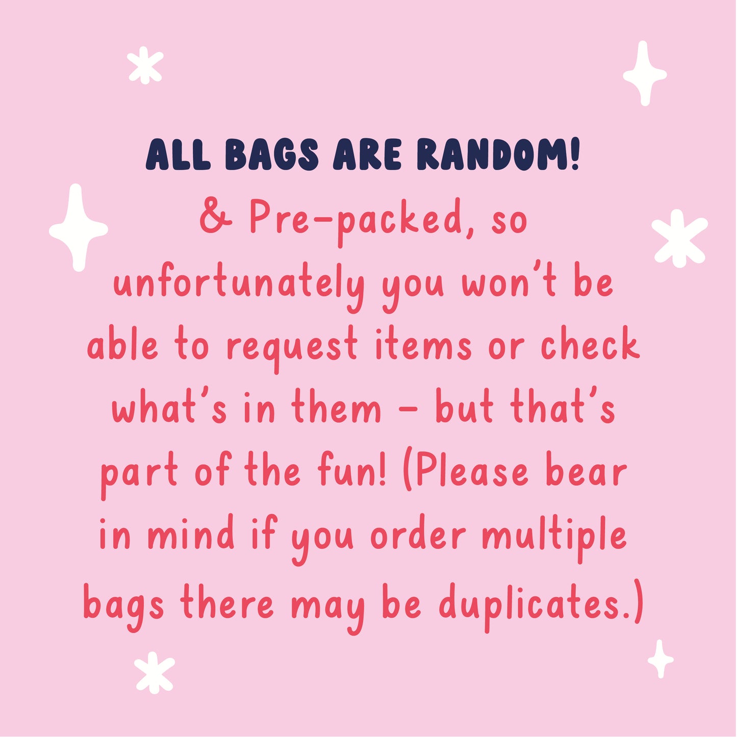 Mystery Bags!