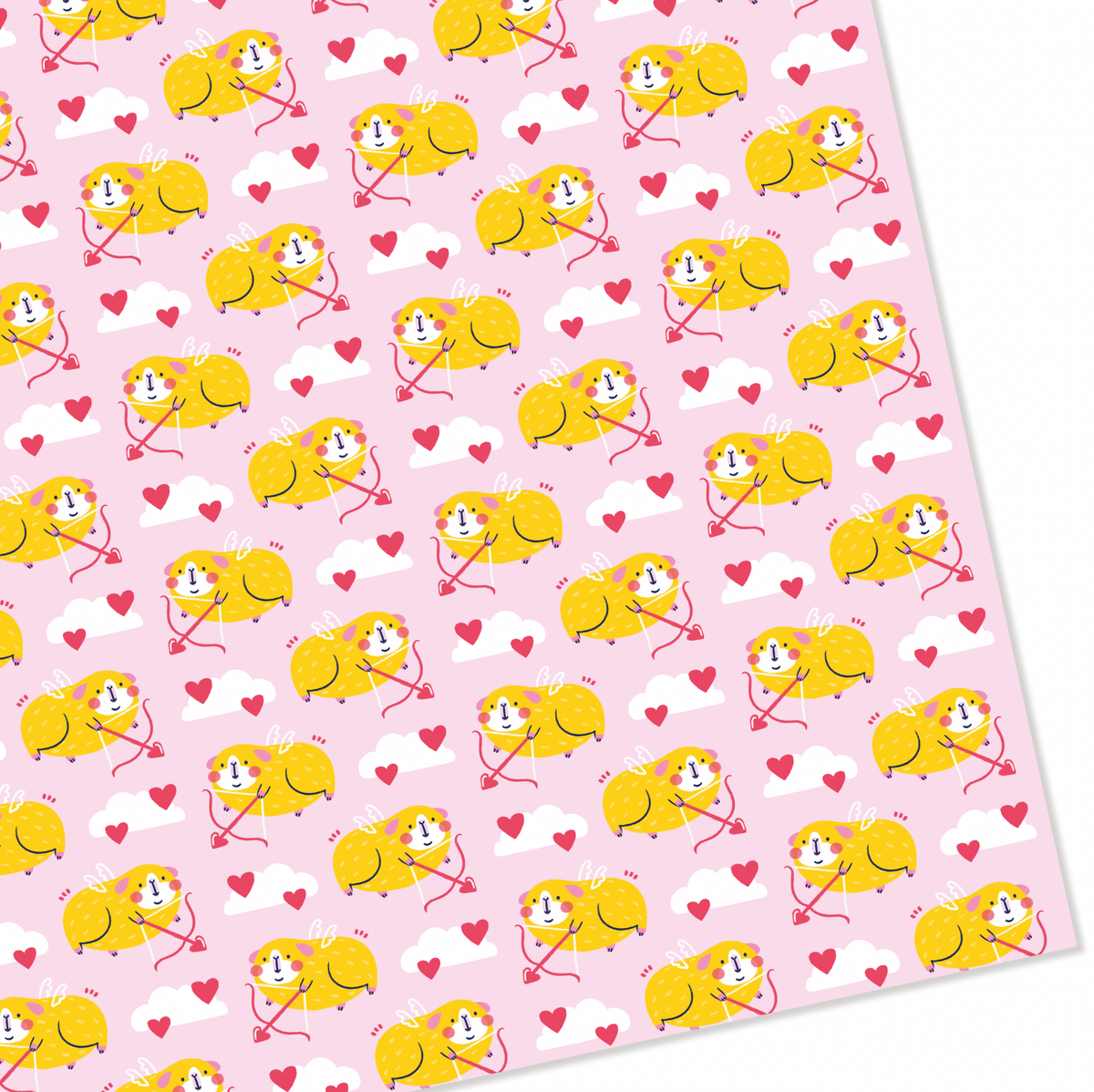 CUPIG Guinea Pig Gift Wrap Sheets