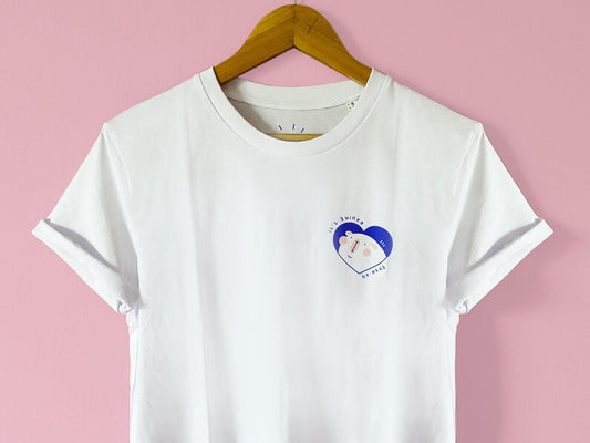 WHITE It's Guinea Be Okay Cotton T-shirt